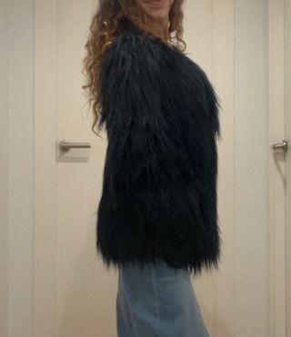 Abrigo pelo Zara