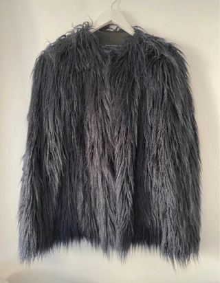Abrigo pelo Zara
