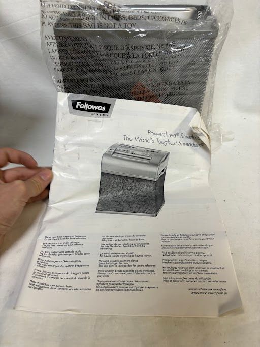 DESTRUCTORA DE PAPEL DOCUMENTOS FELLOWES