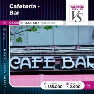 0444 - CAFETERÍA BAR EN HERON CITY PATERNA