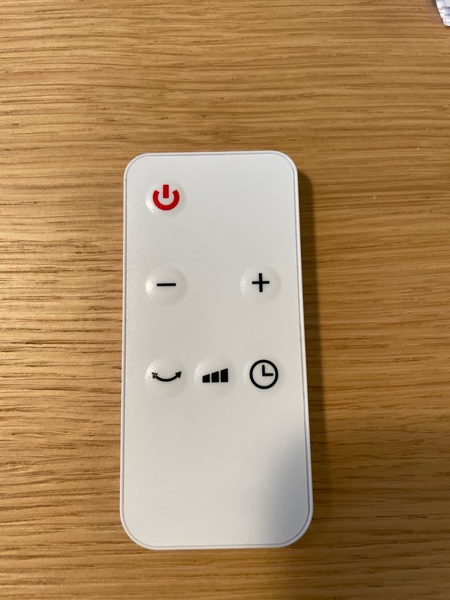 Mando a distancia ventilador