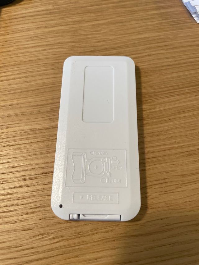 Mando a distancia ventilador