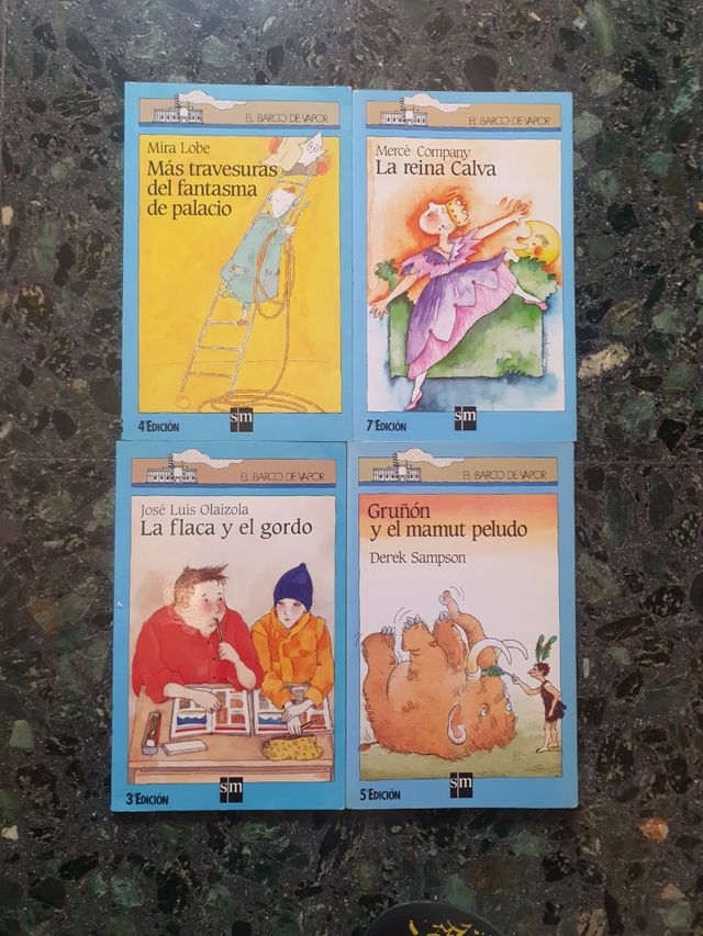 Pack libros Barco de Vapor Azul 💙