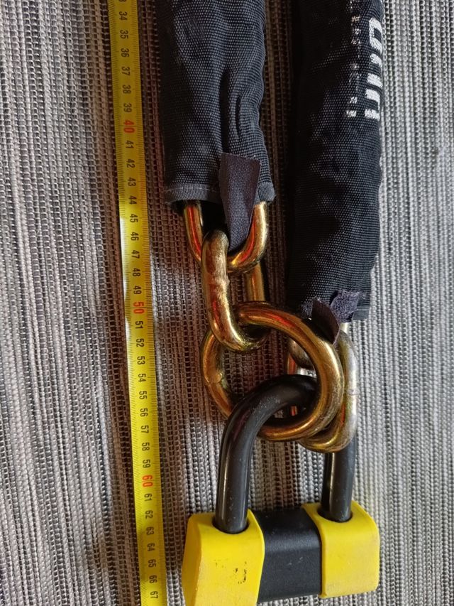 Cadena lazo antirrobo urban eslabon muy grueso