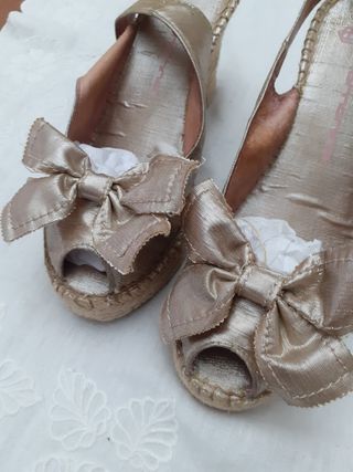 Sandalias cuña