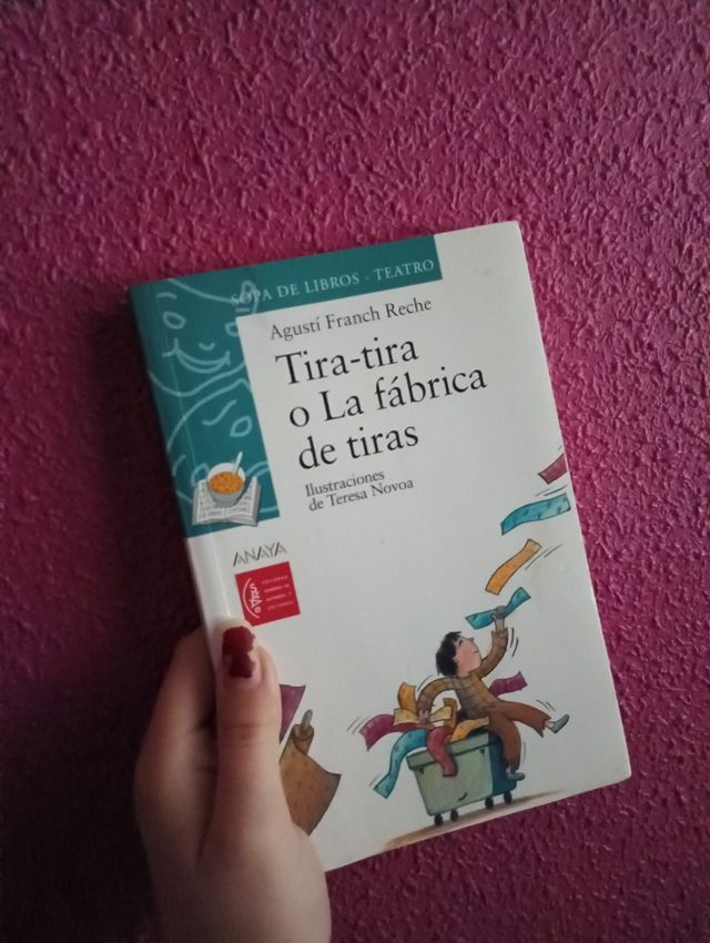 Tira-tira o la fábrica de tiras libro