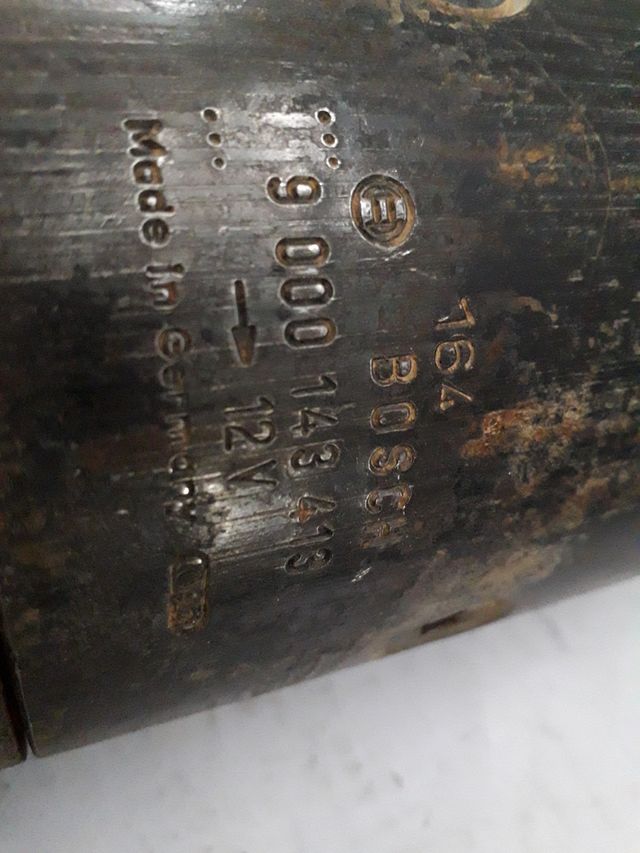 Motor de arranque Bosch reparado