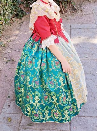Fallera vestido niña