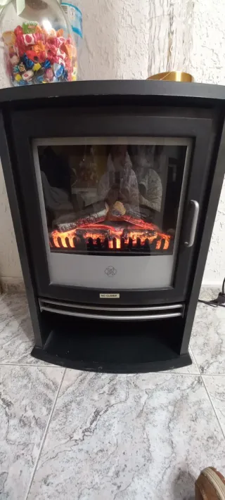 Estufa electrica chimenea