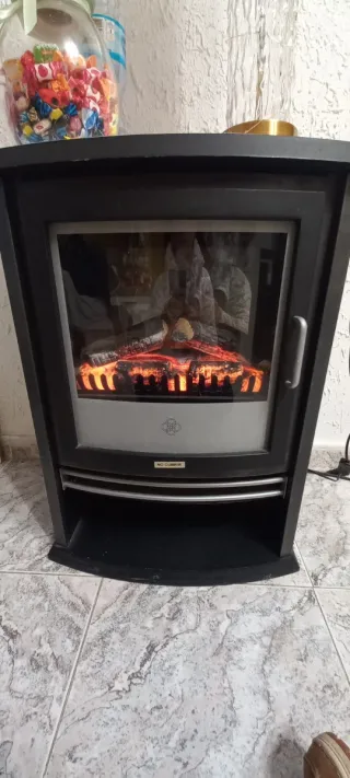 Estufa electrica chimenea
