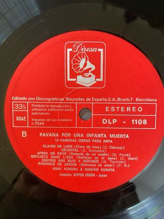 Vinilo Arpa”