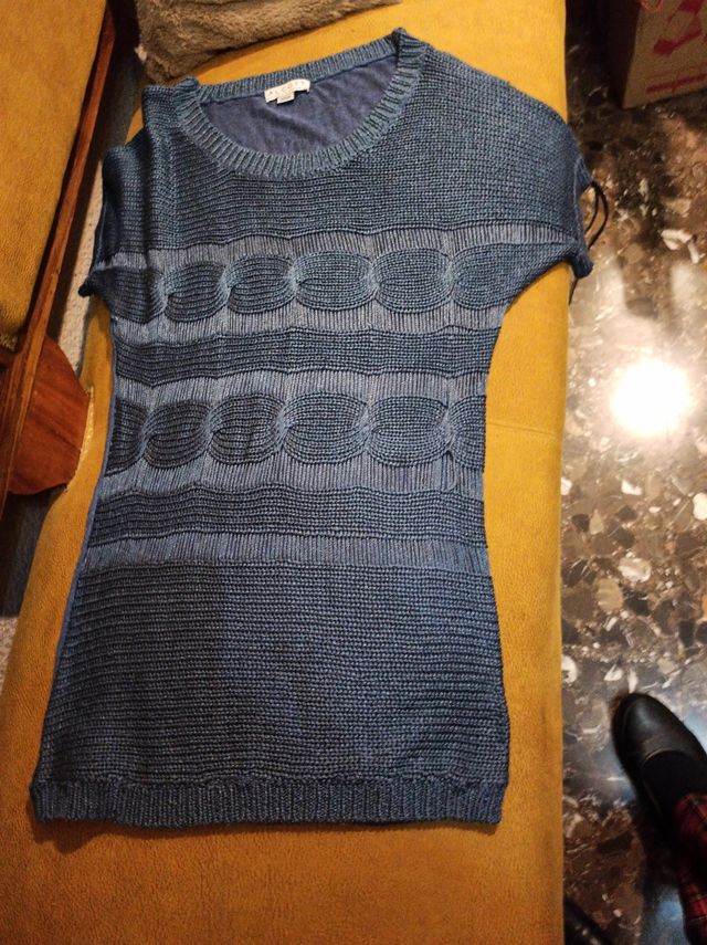 Vestido corto punto fino, T S, Alcott