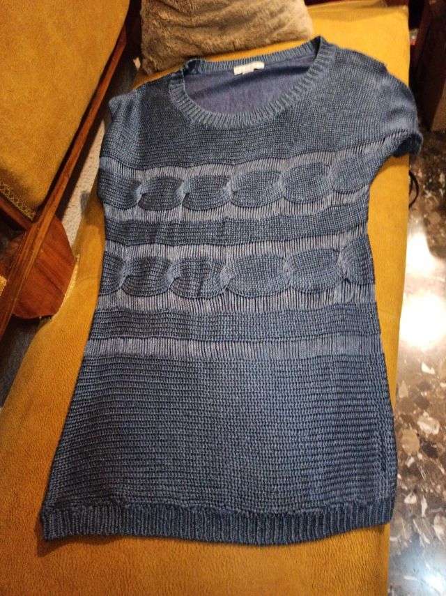 Vestido corto punto fino, T S, Alcott