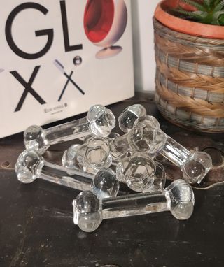 8 Apoya Cubiertos o Posa Cubiertos de cristal