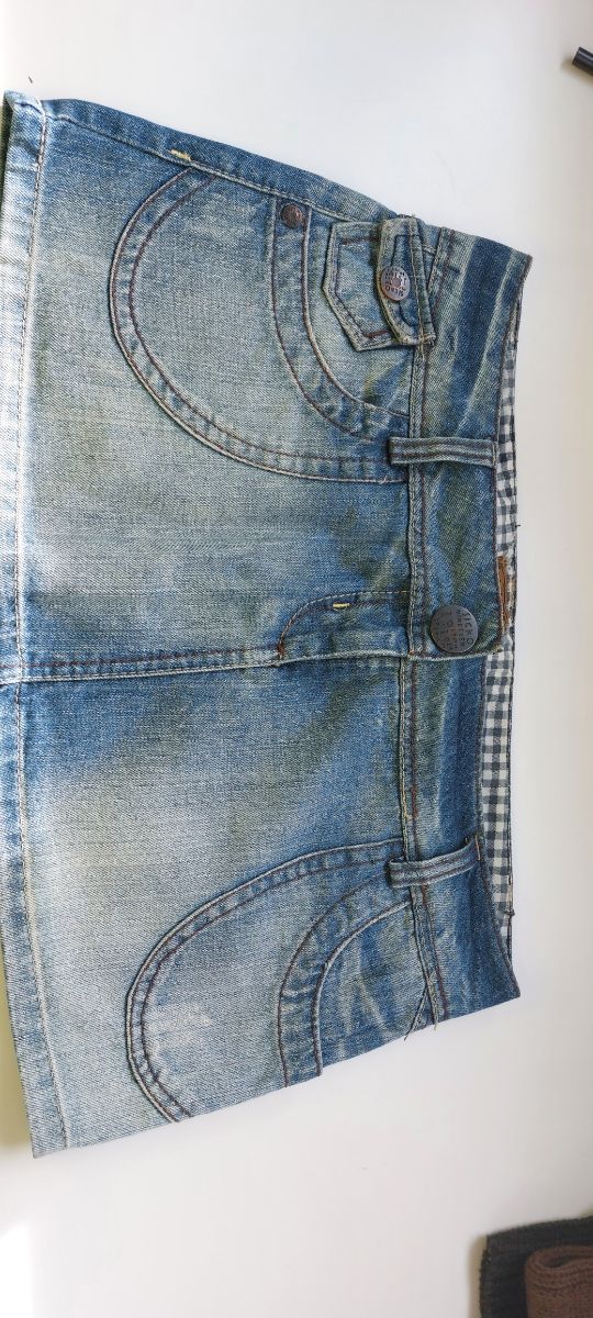 Mini falda vaquera Pull Bear