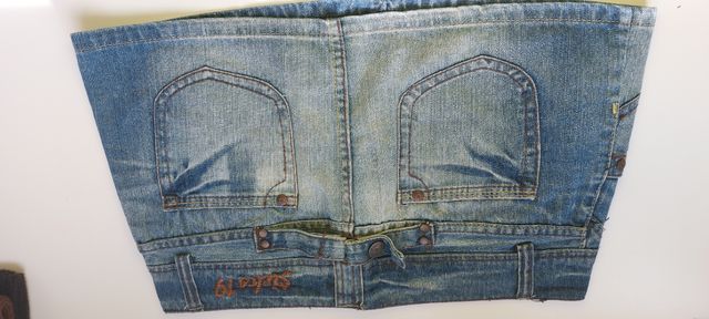 Mini falda vaquera Pull Bear