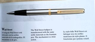 JUEGO DE PLUMA Y BOLIGRAFO INOXCROM WALL STREET