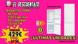 FRIGORIFICO COMBI NO FROST 186 X 60