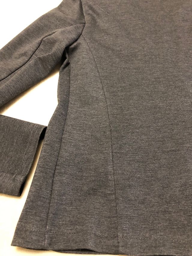 Blazer de punto gris de Florencia, talla M