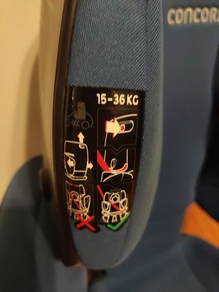 Silla de coche Concord. Rebajada de precio!!