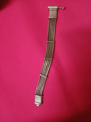 Pulsera de plata de ley