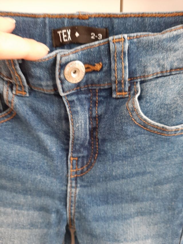 Pantalones tejanos 2-3 años