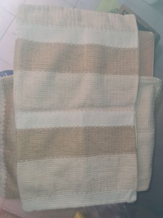 2 Copricuscini righe 60x38