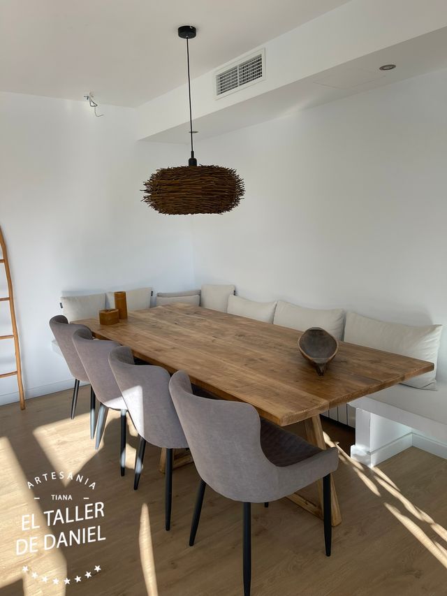 Mesa comedor madera reciclada a medida