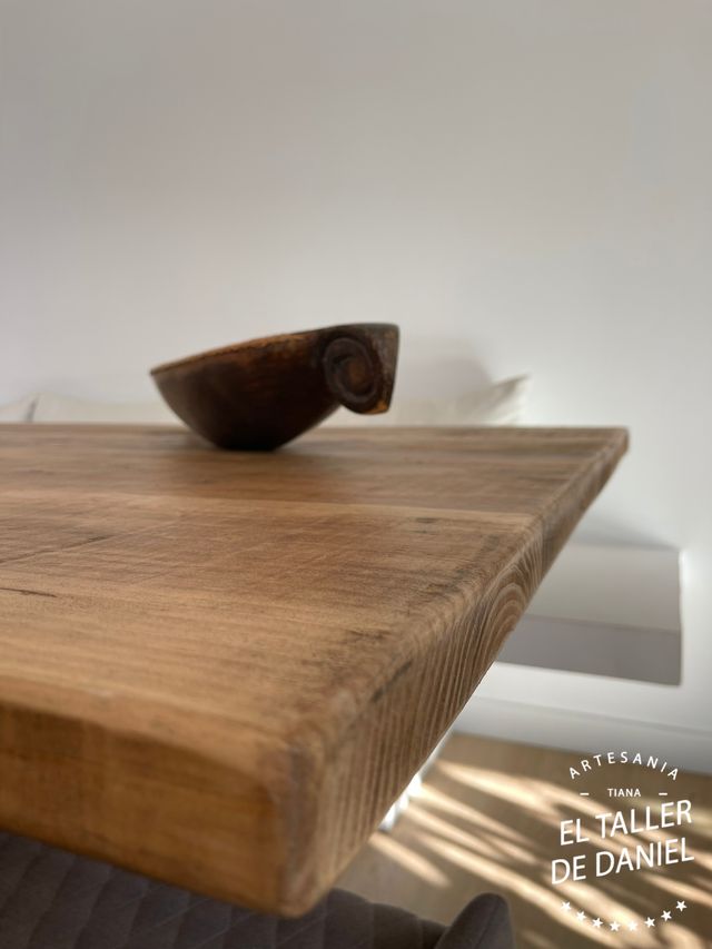Mesa comedor madera reciclada a medida