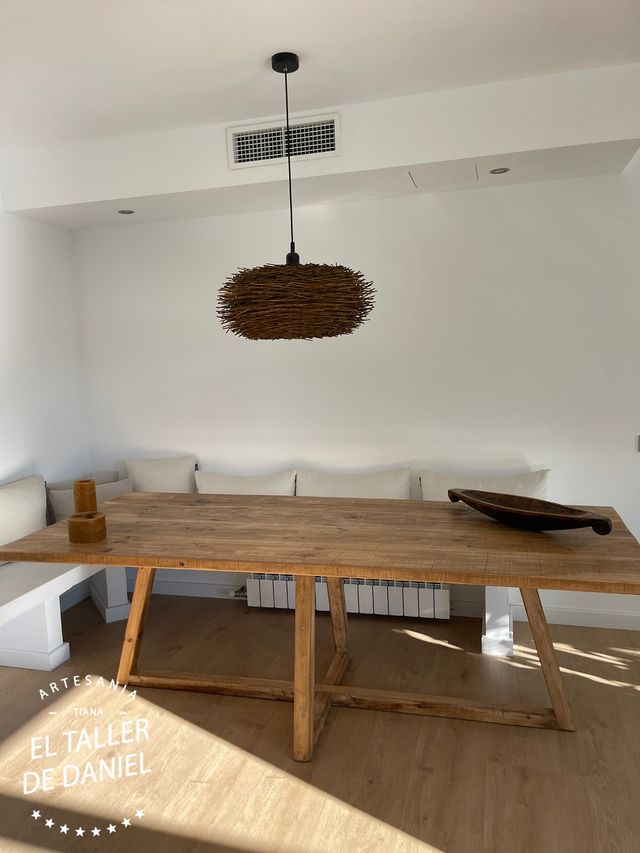 Mesa comedor madera reciclada a medida