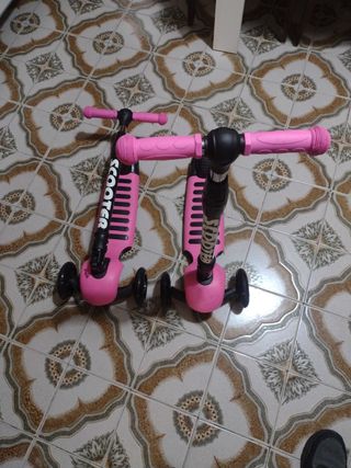 🛴 Patinetes rosado 🛴