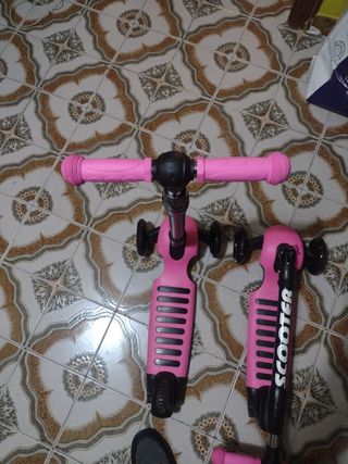 🛴 Patinetes rosado 🛴
