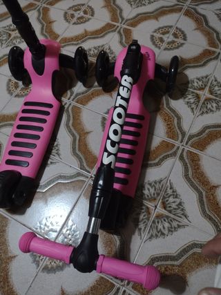 🛴 Patinetes rosado 🛴