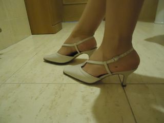 Sandalias boda, color hueso, marfil