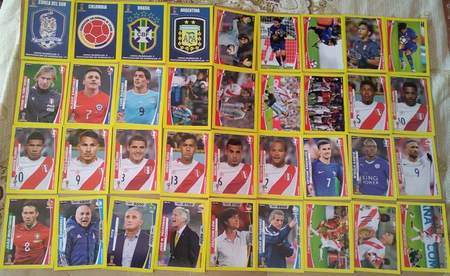 Tarjetas mundial 2018