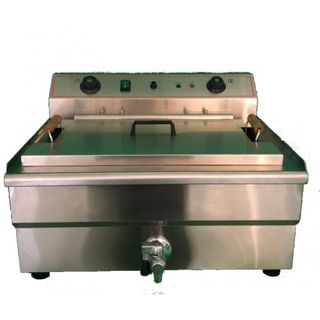 FREIDORA 10+10 CON GRIFO MAQUINARIA DE HOSTELERIA