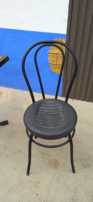 Conjunto mesas y sillas hosteleria