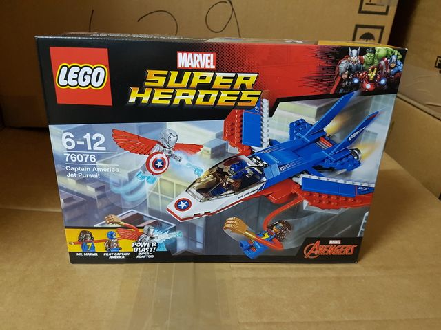 Lego Marvel superheroes 76076 Captain America Jet 
