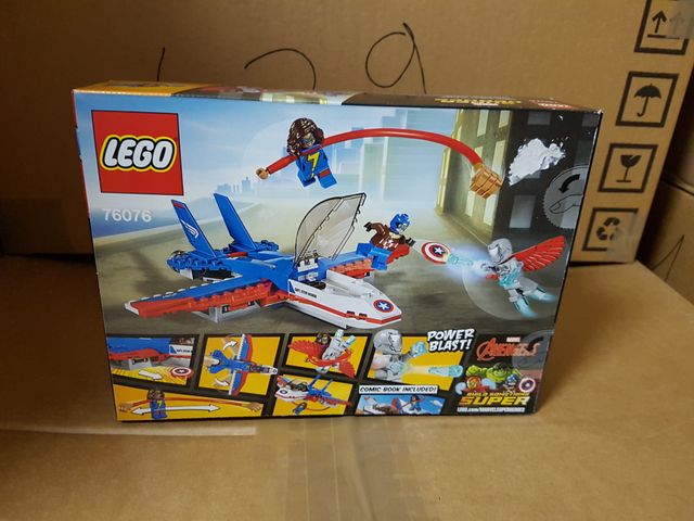 Lego Marvel superheroes 76076 Captain America Jet 