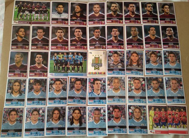 cromo copa america 2011 y boycol concacaf 2021