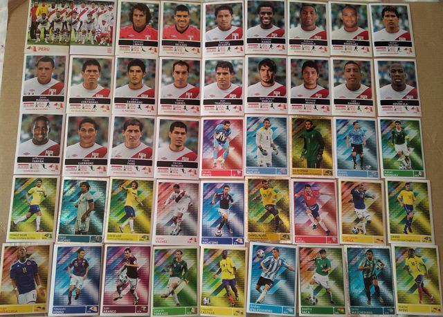cromo copa america 2011 y boycol concacaf 2021
