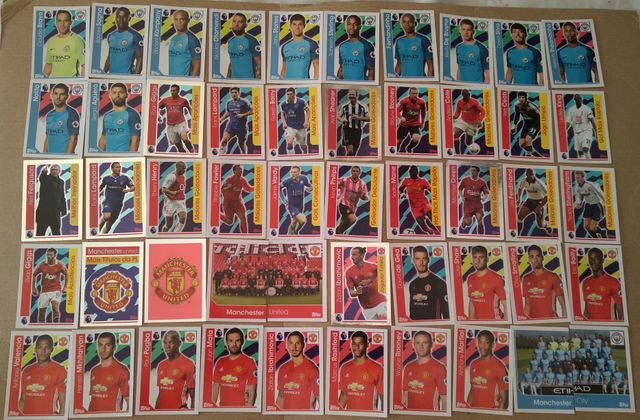 cromos premier league 2017 topps y mundial 2022