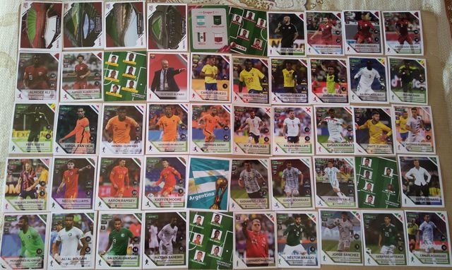 cromos premier league 2017 topps y mundial 2022