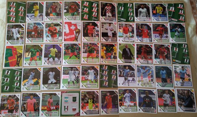 cromos premier league 2017 topps y mundial 2022