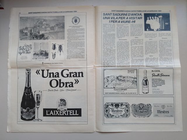 Diario AVUI Sant Sadurní d'Anoia 6-5-1984 Monog.