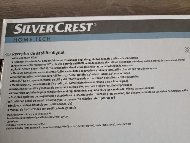 Decodificador satélite