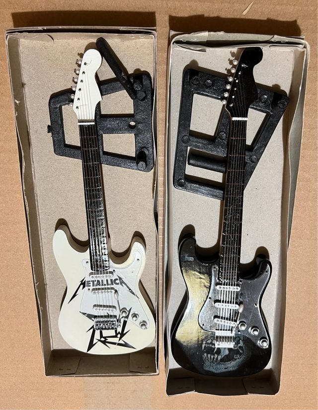 10 Guitarras Rock Iron Maiden,Metallica,AC/DC