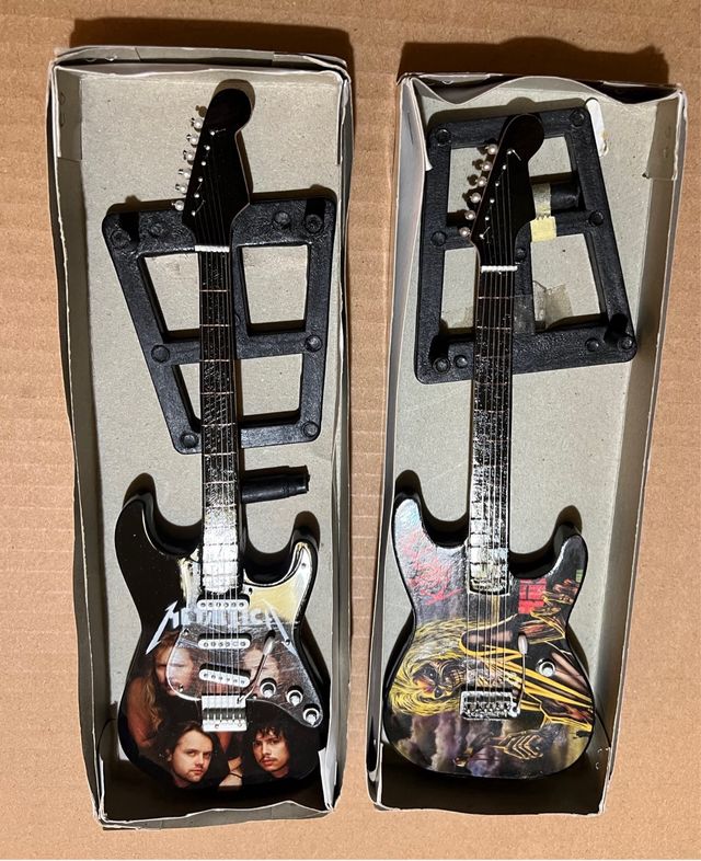 10 Guitarras Rock Iron Maiden,Metallica,AC/DC