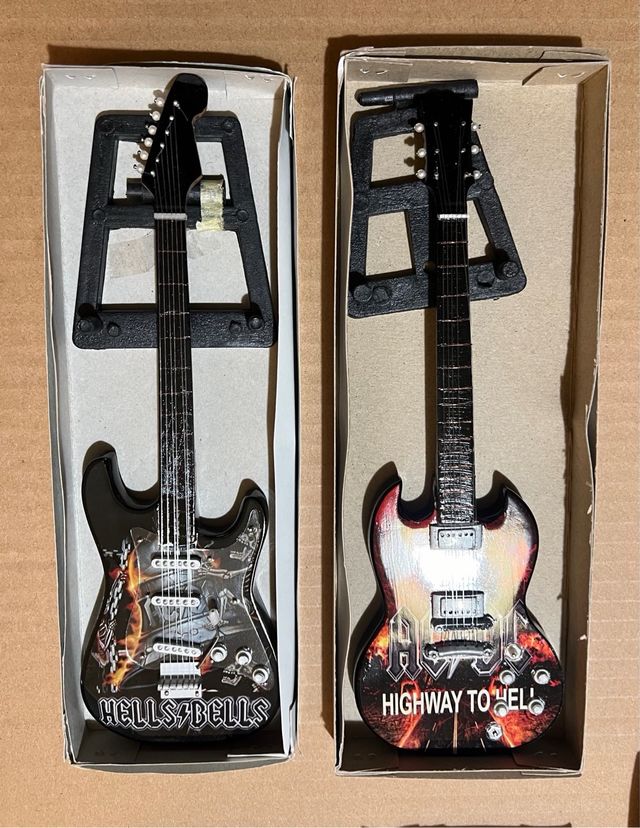 10 Guitarras Rock Iron Maiden,Metallica,AC/DC