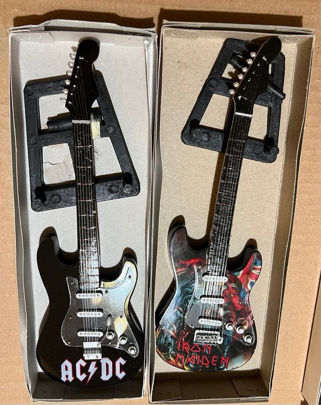 10 Guitarras Rock Iron Maiden,Metallica,AC/DC